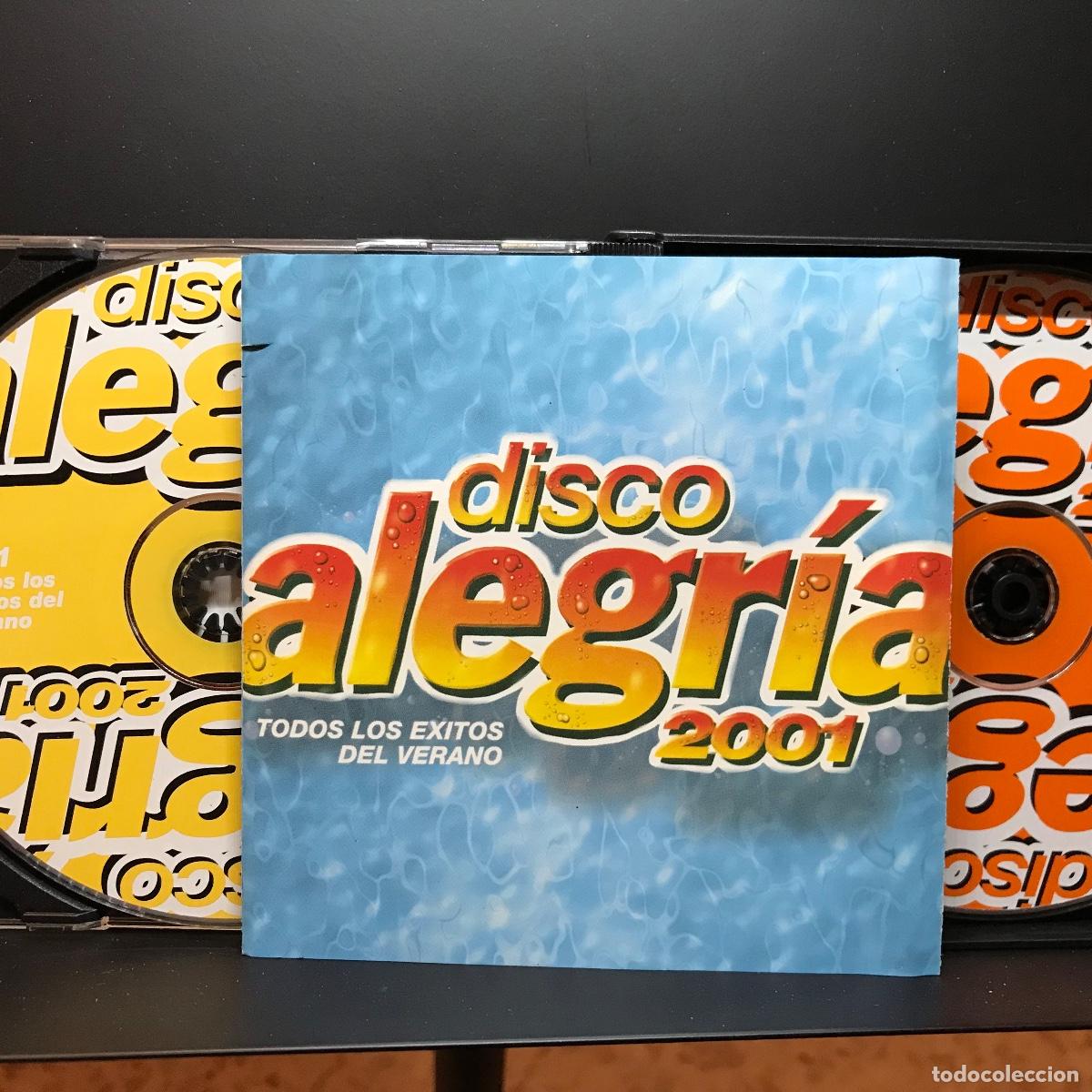 CDs de m&uacute;sica: Various ● Disco Alegria 2001 ● 4 x CD, Compilation, Partially Mixed - Foto 2