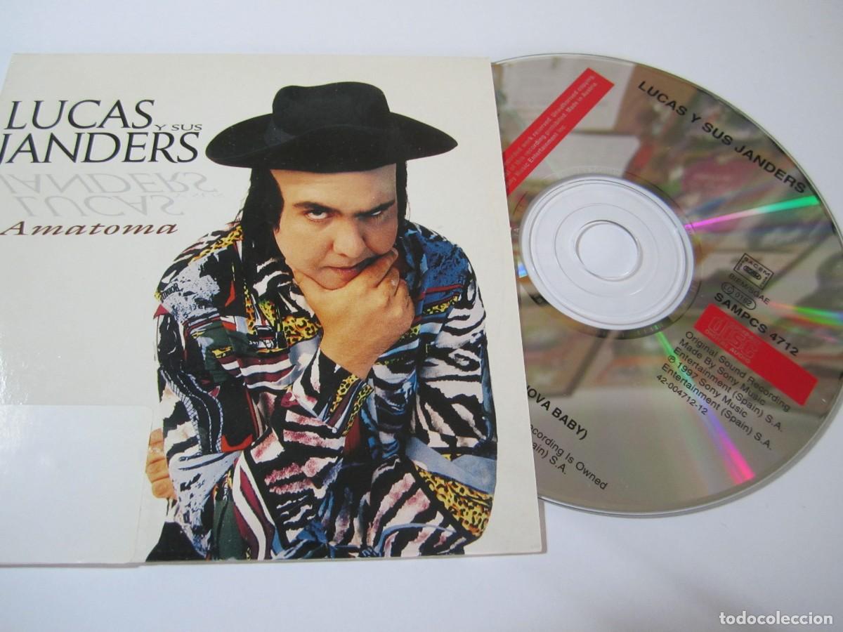 CDs de m&uacute;sica: cd single lucas y sus janders amatoma - Foto 1
