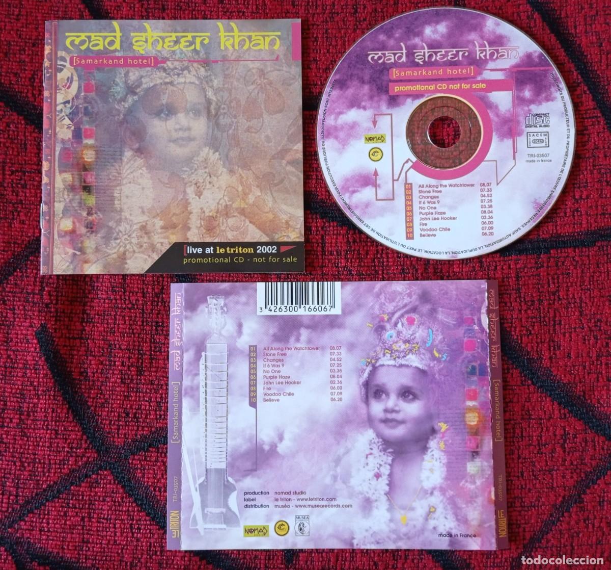 CDs de m&uacute;sica: MAD SHEER KHAN ** Samarkand Hotel ** CD PROMOCIONAL 2003 FRANCIA