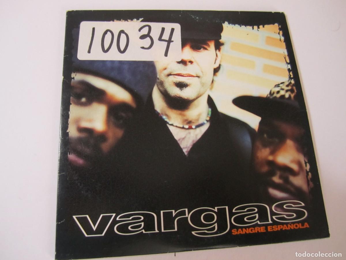 CDs de m&uacute;sica: cs single javier vargas sangre espa&ntilde;ola - Foto 3