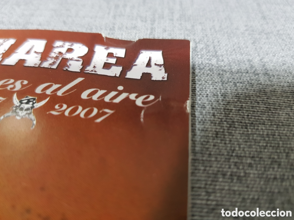 CDs de m&uacute;sica: PAPELES DEL CD MAREA COCES AL AIRE 1997 - 2007 - Foto 3