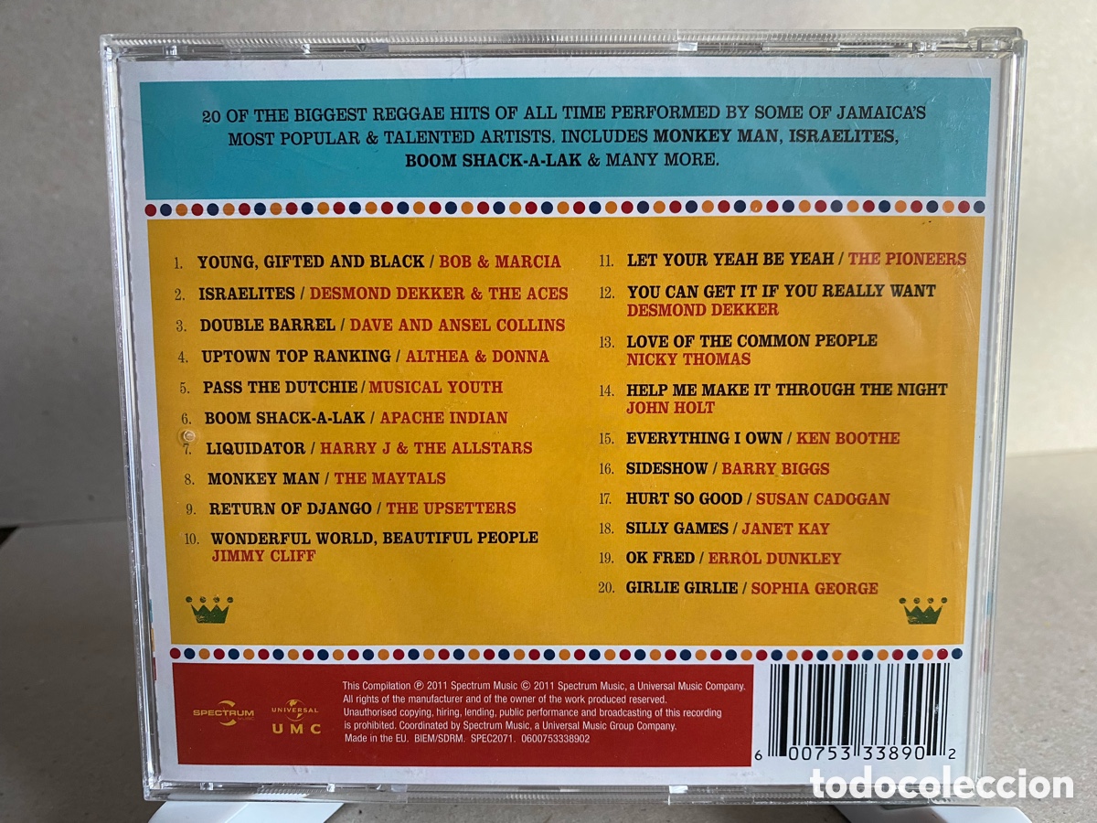 CDs de m&uacute;sica: Various - Young, Gifted & Black (20 Classic Reggae Hits) (CD, Comp) - Foto 2