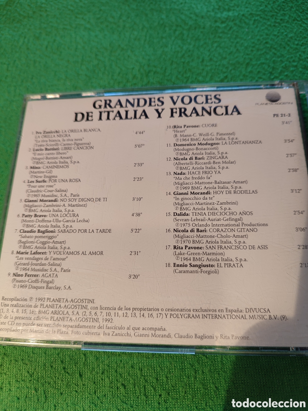 CDs de m&uacute;sica: Canciones de amor - Varios - Foto 3