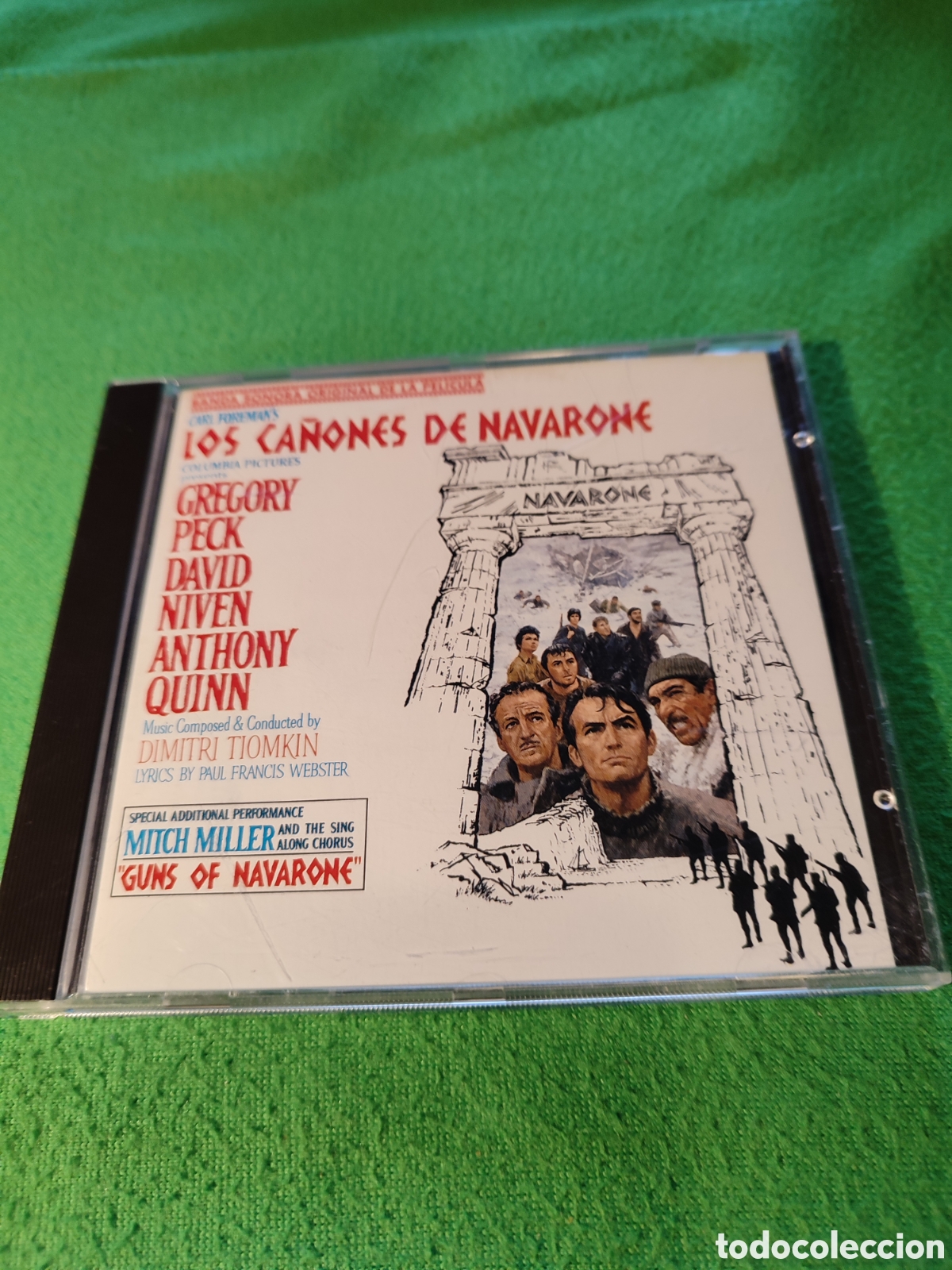 CDs de m&uacute;sica: Dimitri Tiomkin - Los ca&ntilde;ones de Navarone BSO - Foto 1