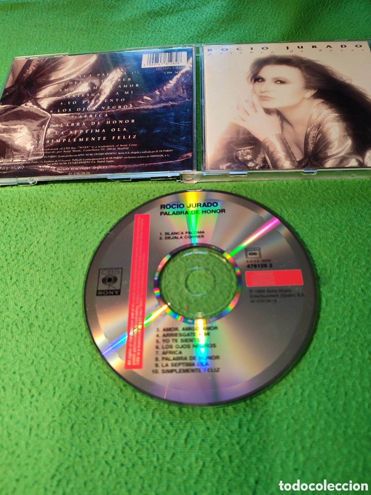 CDs de m&uacute;sica: Roc&iacute;o Jurado - Palabra de honor - Foto 2