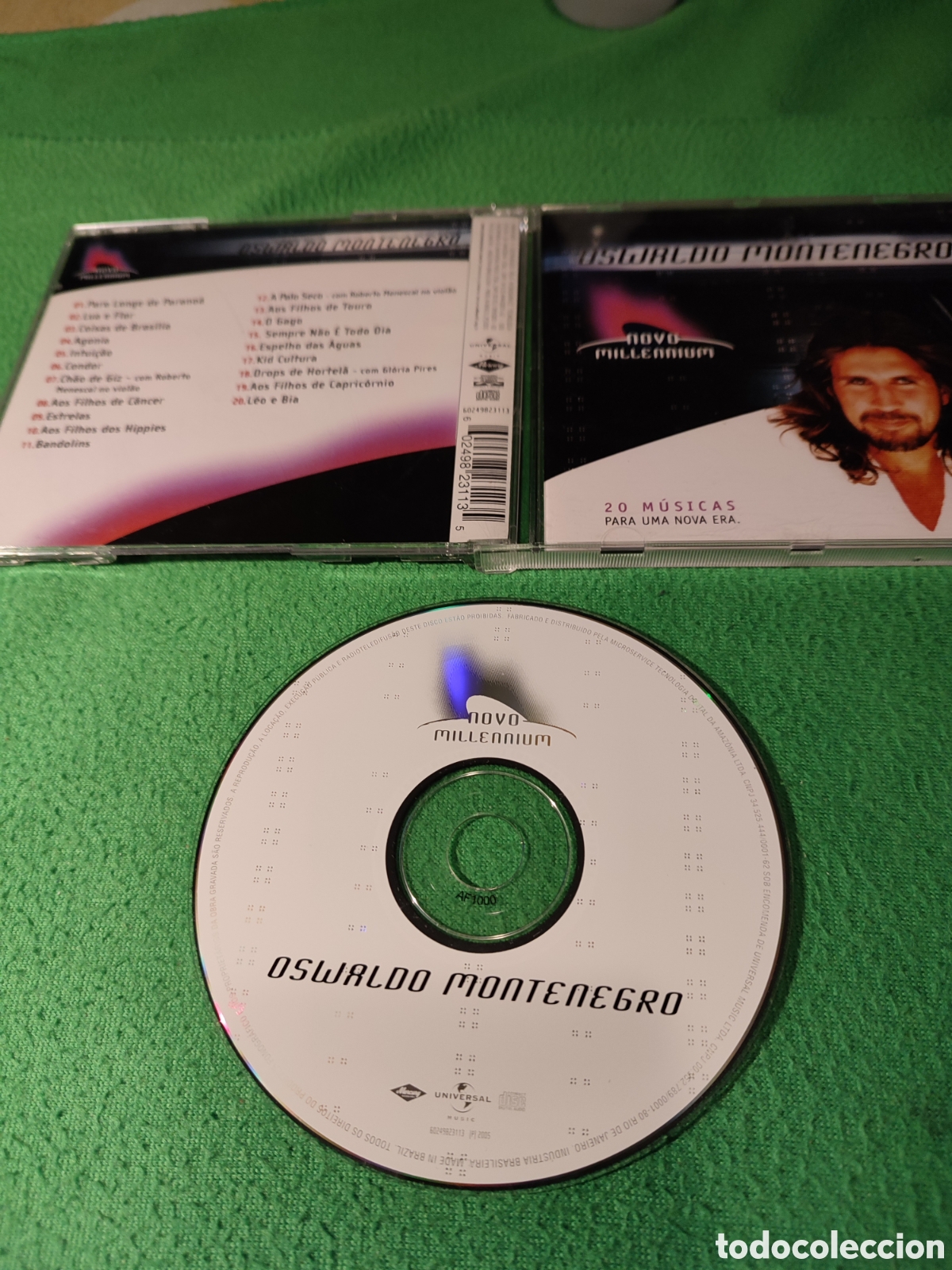 CDs de m&uacute;sica: Oswaldo Montenegro - Novo Millenium - Foto 2