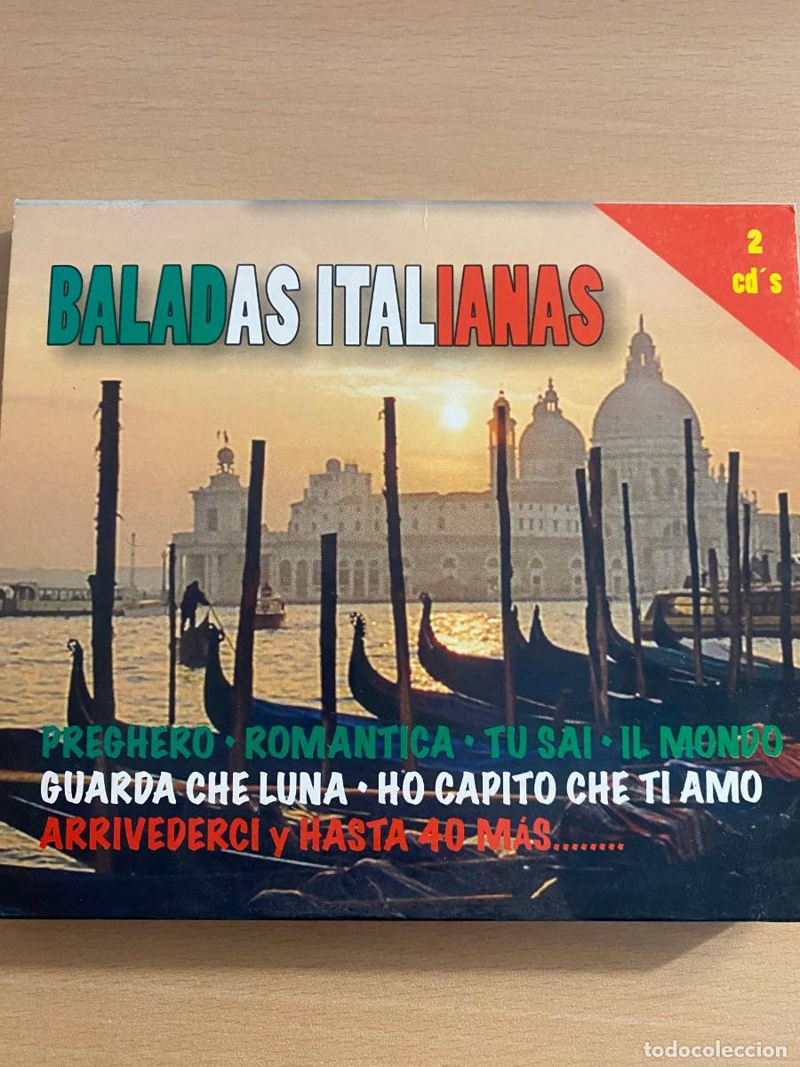 CDs de m&uacute;sica: BALADAS ITALIANAS 2CD - Foto 1