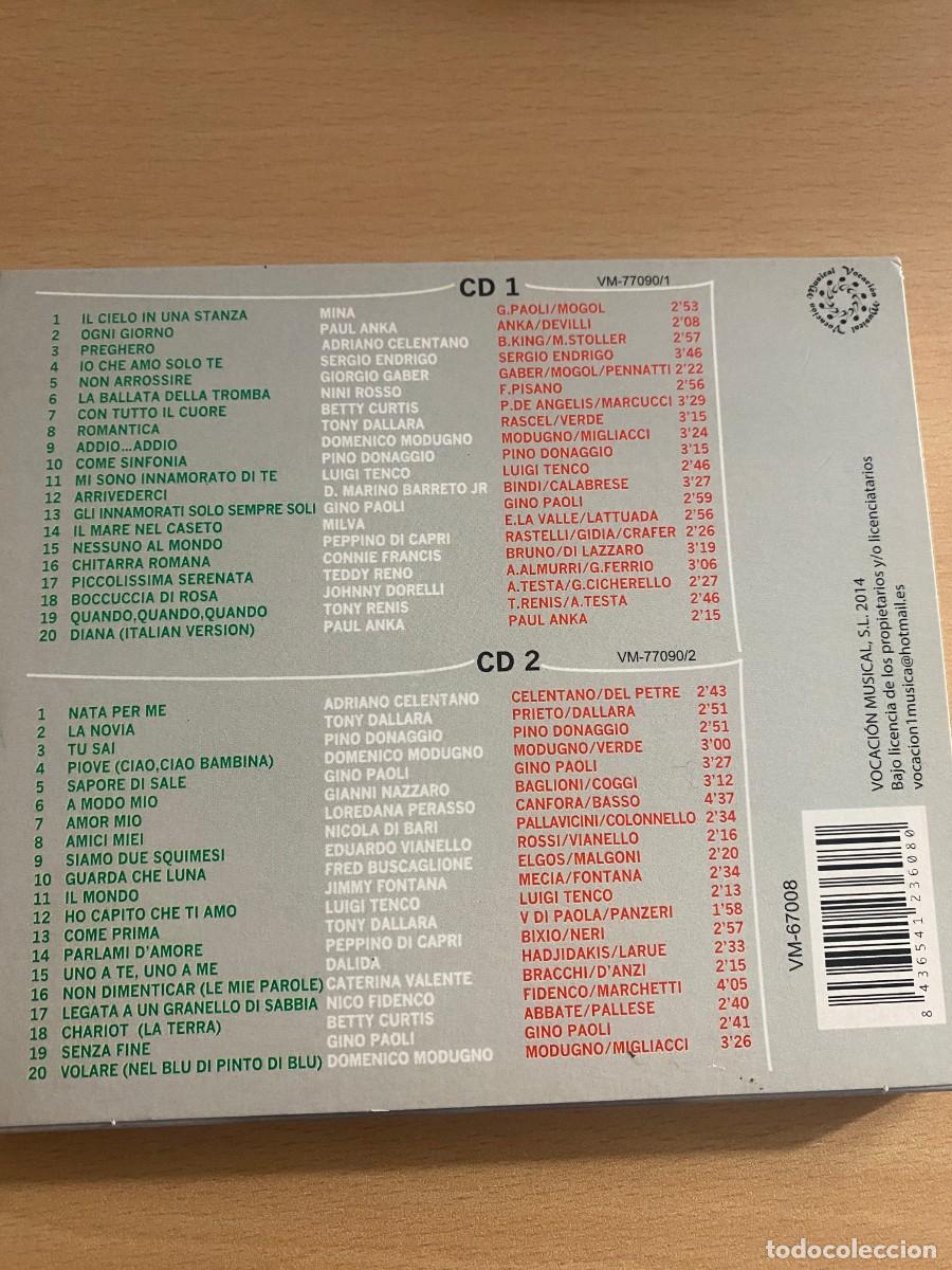 CDs de m&uacute;sica: BALADAS ITALIANAS 2CD - Foto 2