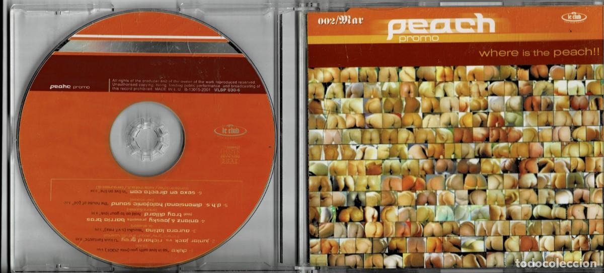 CDs de m&uacute;sica: PEACH WHERE IR THE PEACH. CD-SINGLE-95 - Foto 1