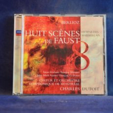 CDs de Música: HUIT SCENES DE FAUST - BERLIOZ HUIT SCENES DE FAUST - CD