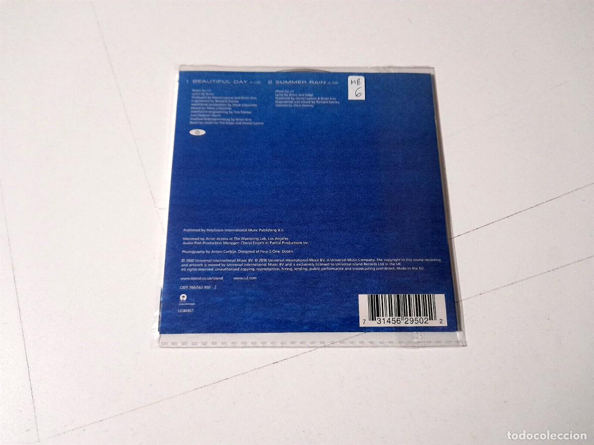 CDs de m&uacute;sica: U2 &rdquo;BEAUTIFUL DAY&rdquo; CD SINGLE 2 TRACKS - Foto 2