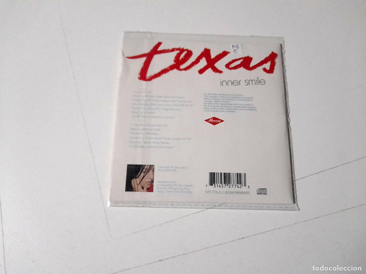 CDs de m&uacute;sica: TEXAS &rdquo;INNER SMILE&rdquo; CD SINGLE 2 TRACKS - Foto 2