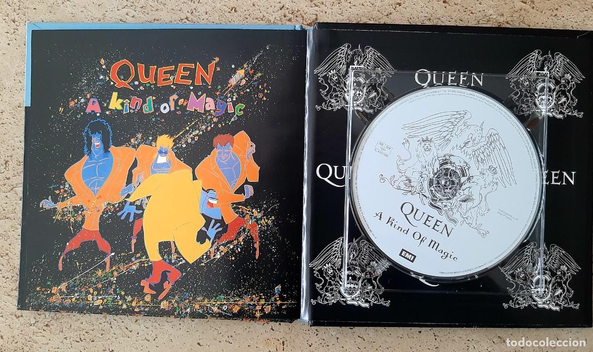 CDs de m&uacute;sica: Libro CD de QUEEN .-A KIND OF MAGIC - Foto 2