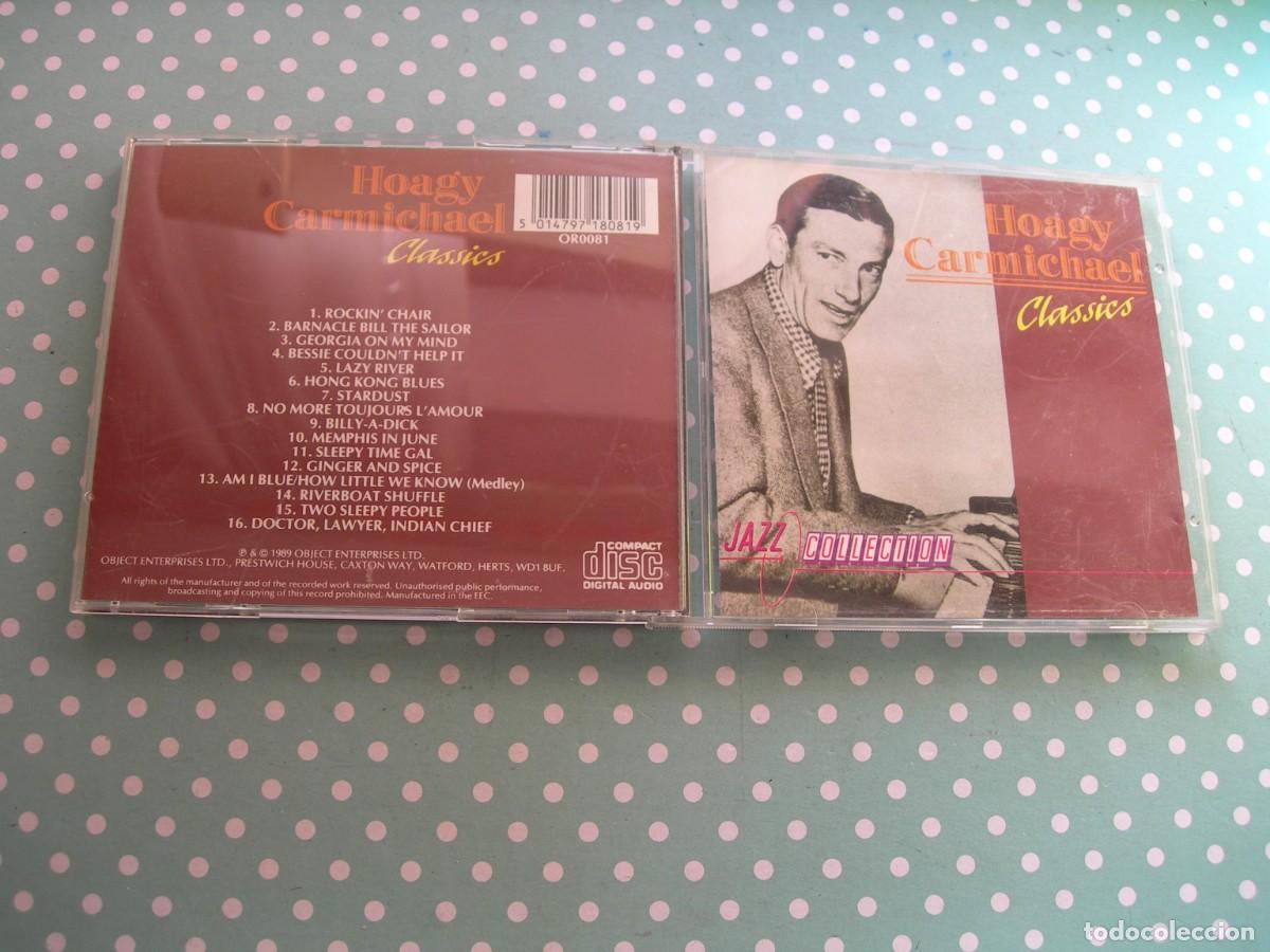 CDs de m&uacute;sica: HOAGY CARMICHAEL / CLASSICS / CD / 16 TEMAS / JAZZ / COLECCI&Oacute;N PARTICULAR - Foto 1