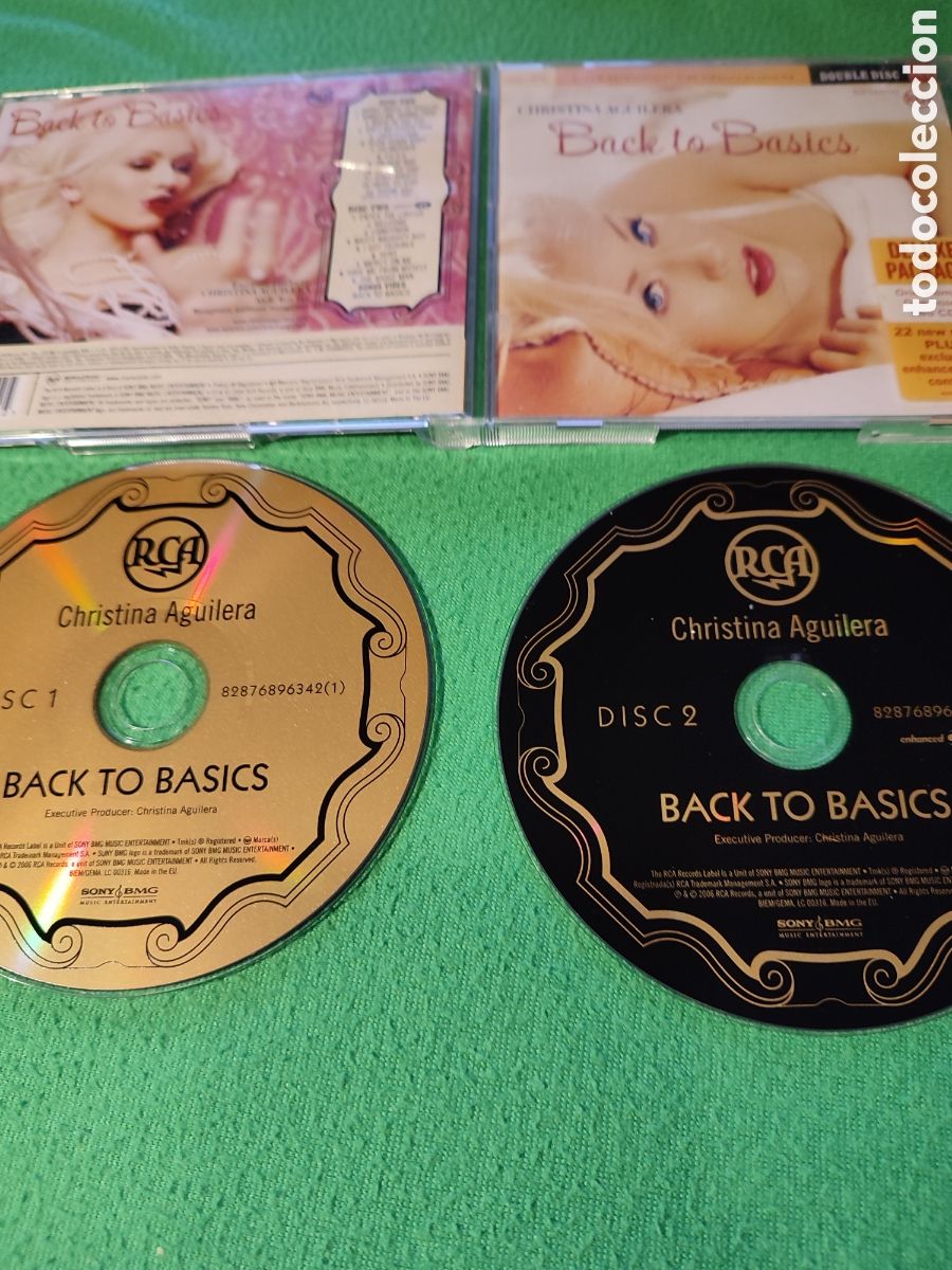 CDs de m&uacute;sica: Cristina Aguilera - Back to B&aacute;sic 2 CDs - Foto 2