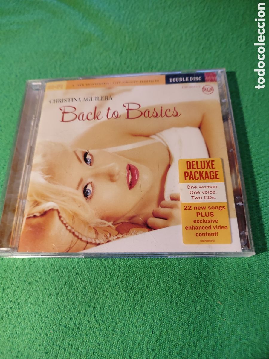 CDs de m&uacute;sica: Cristina Aguilera - Back to B&aacute;sic 2 CDs - Foto 1