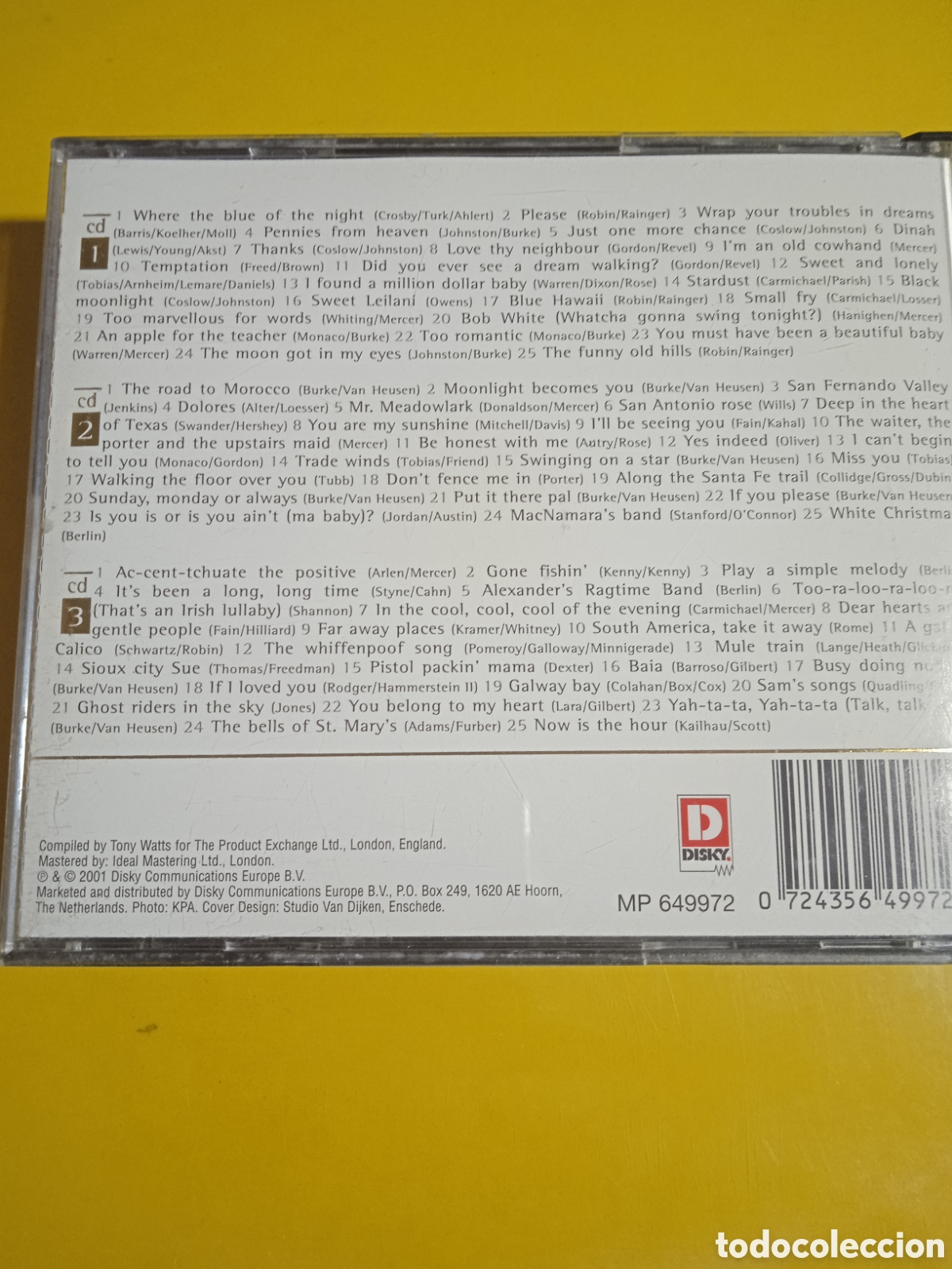 CDs de m&uacute;sica: Bing crosby - golden greats . - Foto 2