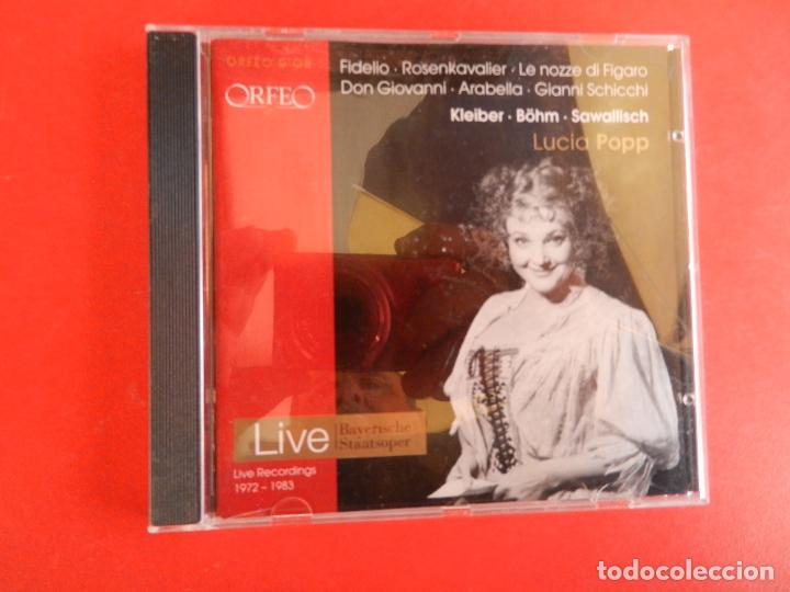 CD de M&uacute;sica: LUCIA POPP -OPERNSZENEN - KLEIBER - B&Ouml;HM- SAWALLISCH - CD