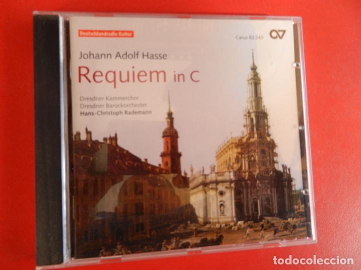 CD di Musica: JOHANN ADOLF HASSE - REQUIEM IN C - HANS-CHRISTOPH RADEMANN - CD