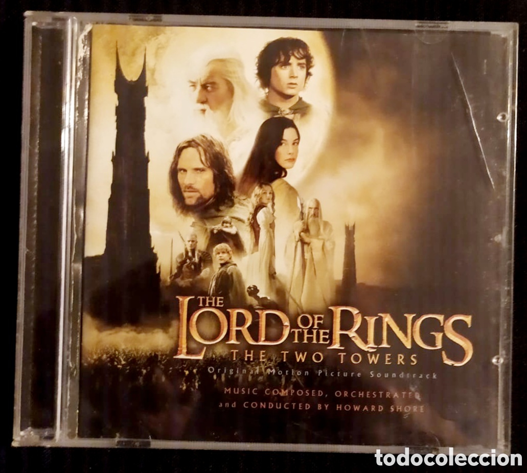 CDs de m&uacute;sica: B.S.O EL SE&Ntilde;OR DE LOS ANILLOS. LAS DOS TORRES - Foto 1