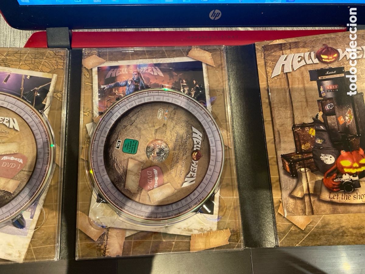 CDs de m&uacute;sica: HELLOWEEN - LIVE ON 3 CONTINENTS DOBLE CD + DOBLE DVD EN ESTUCHE + LIBRETO - Foto 2