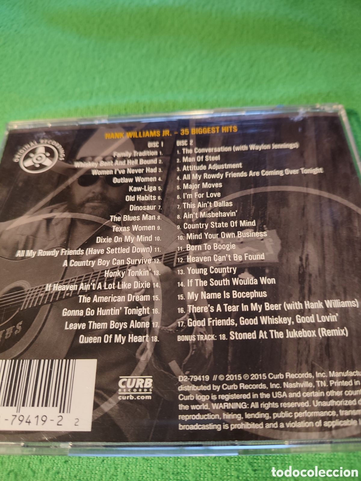 CDs de m&uacute;sica: Hank Williams - 35 biggest hits 2 cds - Foto 3