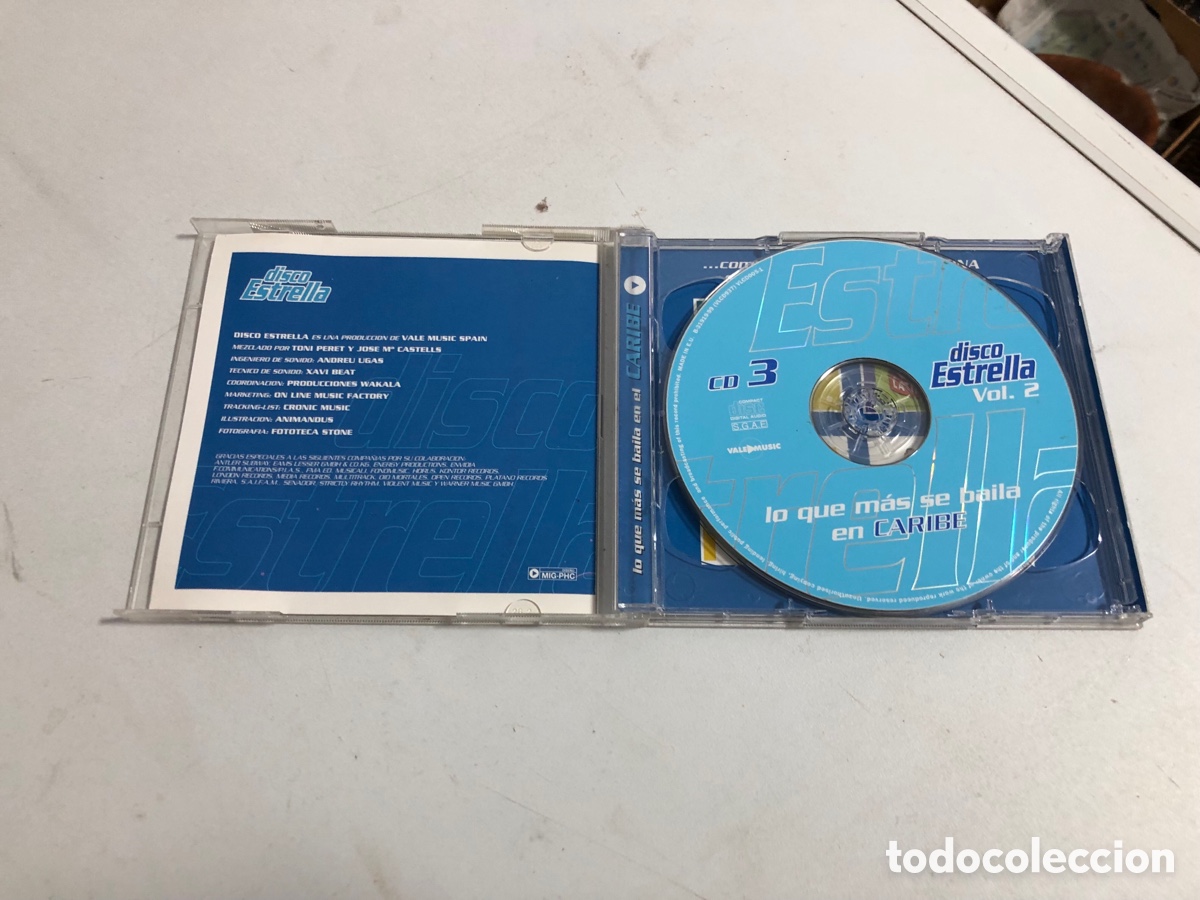 CDs de m&uacute;sica: Disco Estrella Vol. 2. Cd 3 y 4 - Foto 2