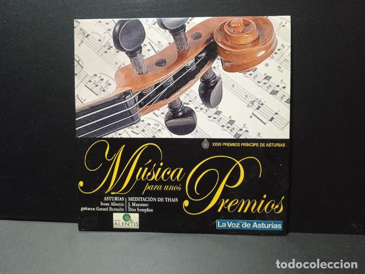 CDs de m&uacute;sica: CD MUSICA PARA UNOS PREMIOS XXVII PRINCIPE DE ASTURIAS PEPETO