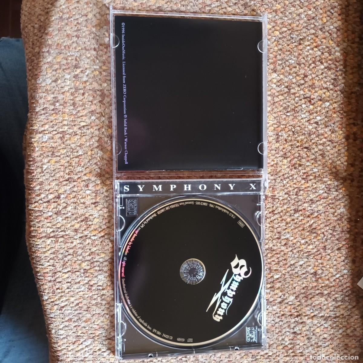 CDs de m&uacute;sica: Symphony X , Sin Titulo , CD 1996 . Estado impecable. Progresive Metal. - Foto 3