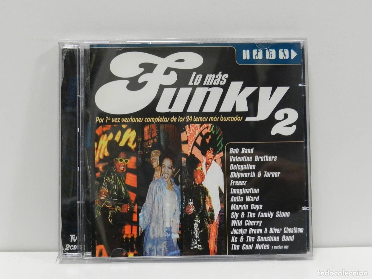 CDs de M&uacute;sica: DISCO 2 X CD. Lo M&aacute;s Funky 2. COMPACT DISC.
