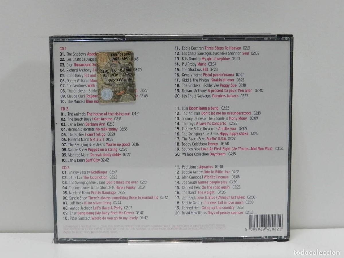 CDs de m&uacute;sica: DISCO 3 X CD. 60s Platinum Collection. COMPACT DISC. - Foto 2