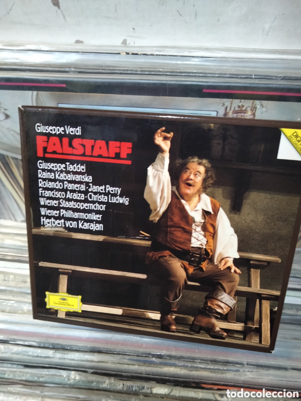 CDs de m&uacute;sica: Giuseppe Verdi falstaff 2 cds y libreto - Foto 1