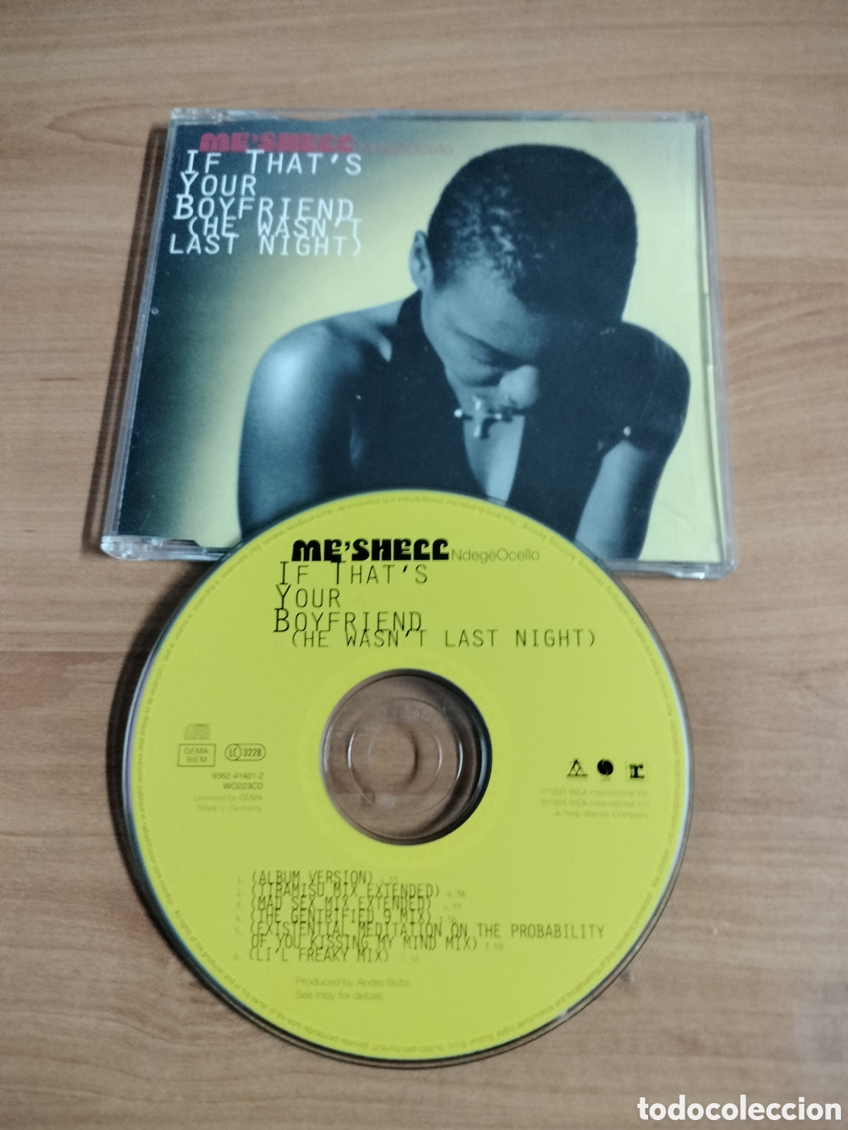 CDs de m&uacute;sica: Meshell NdegeOcello - CD single 6 versiones de 1 canci&oacute;n - Foto 1