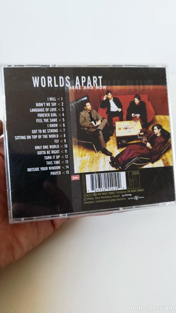 CDs de m&uacute;sica: Worlds Apart &ndash; Here And Now.Cd - Foto 3