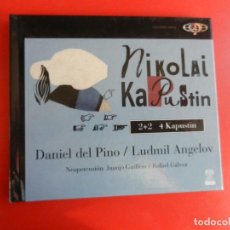 CDs de Música: NIKOLAI KAPUSTIN - DANIEL DEL PINO / LUDMIL ANGELOV - CD+LIBRETO