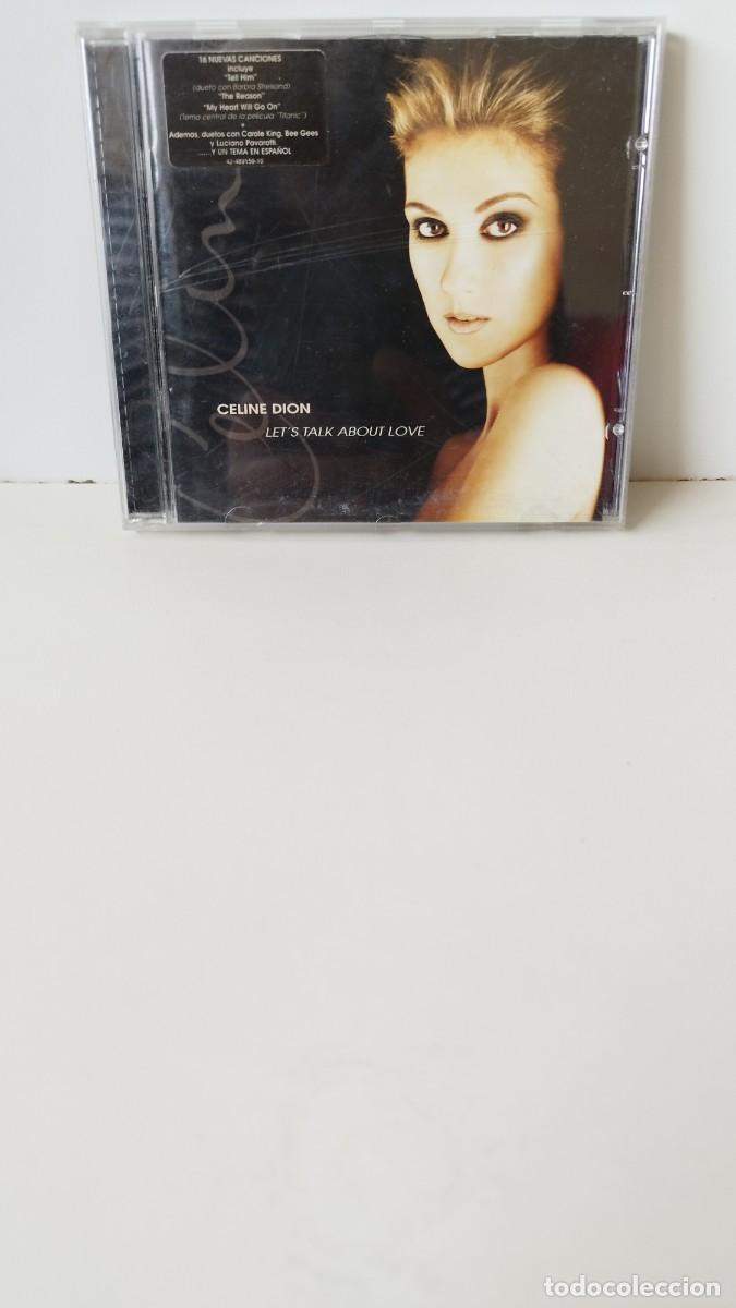CDs de m&uacute;sica: CELINE DION LETS TALK ABOUT LOVE.Cd - Foto 1