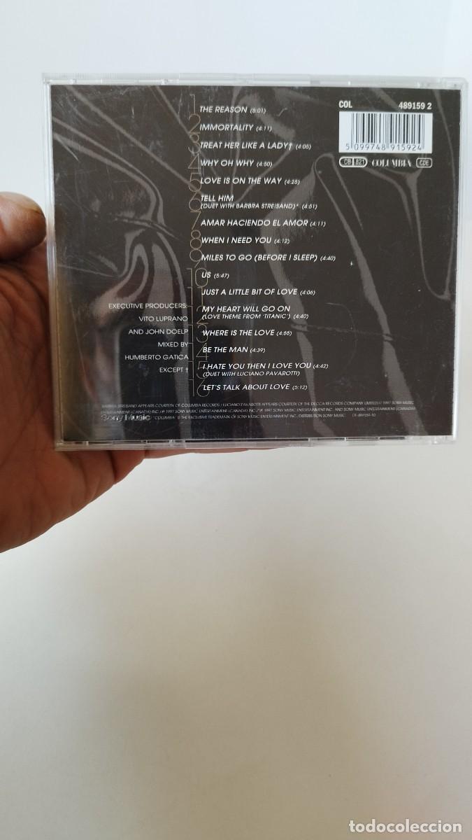 CDs de m&uacute;sica: CELINE DION LETS TALK ABOUT LOVE.Cd - Foto 3