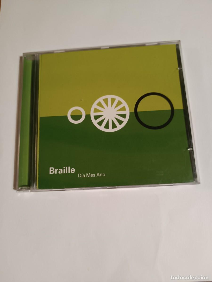 CDs de m&uacute;sica: Braille / D&iacute;a Mes A&ntilde;o (Electr&oacute;nica) - Foto 1