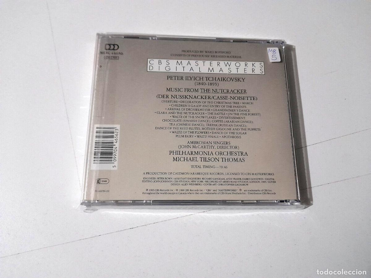 CDs de m&uacute;sica: MICHAEL TILSON THOMAS &rdquo;TCHAIKOVSKY THE NUTCRACKER&rdquo; CD - Foto 2