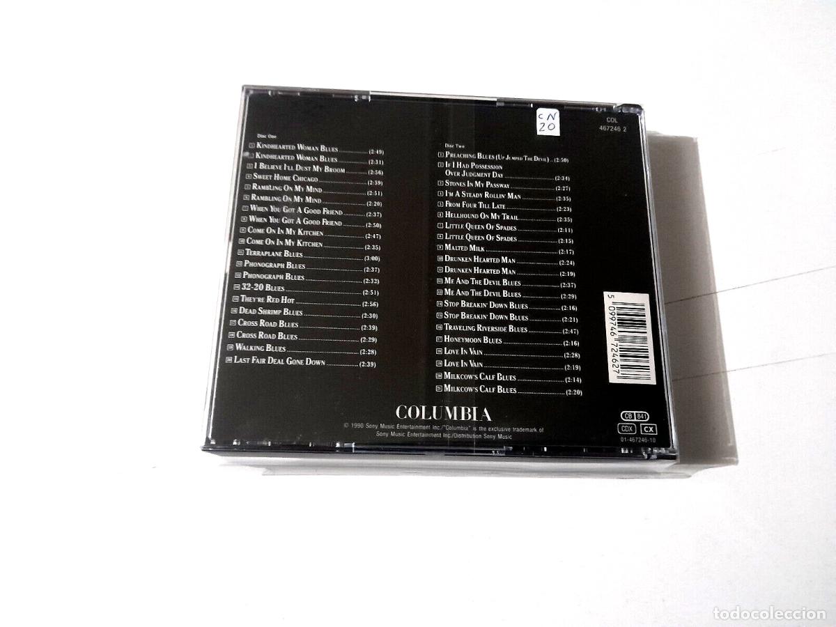 CDs de m&uacute;sica: ROBERT JOHNSON &rdquo;THE COMPLETE RECORDINGS&rdquo; 2CD 41 TRACKS CD COMO NUEVO - Foto 2