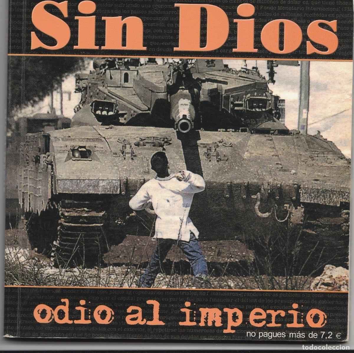 CDs de m&uacute;sica: CD - SIN DIOS - ODIO AL IMPERIO - HARDCORE - Foto 1