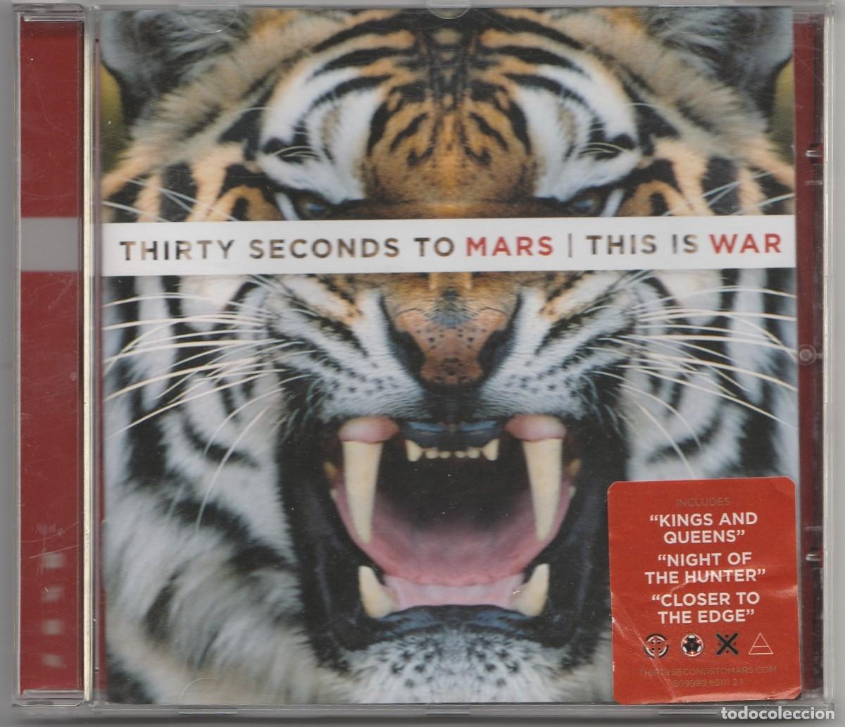 CDs de m&uacute;sica: CD - THIRTY SECOND TO MARS - THIS IS WAR - Foto 1