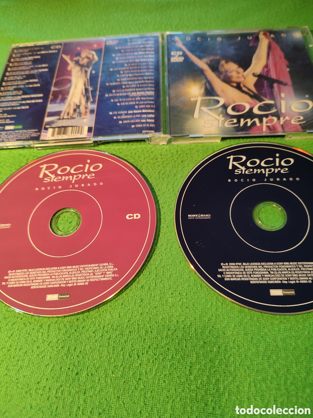 CDs de m&uacute;sica: Roc&iacute;o Jurado - Roc&iacute;o siempre Cd + DVD - Foto 2