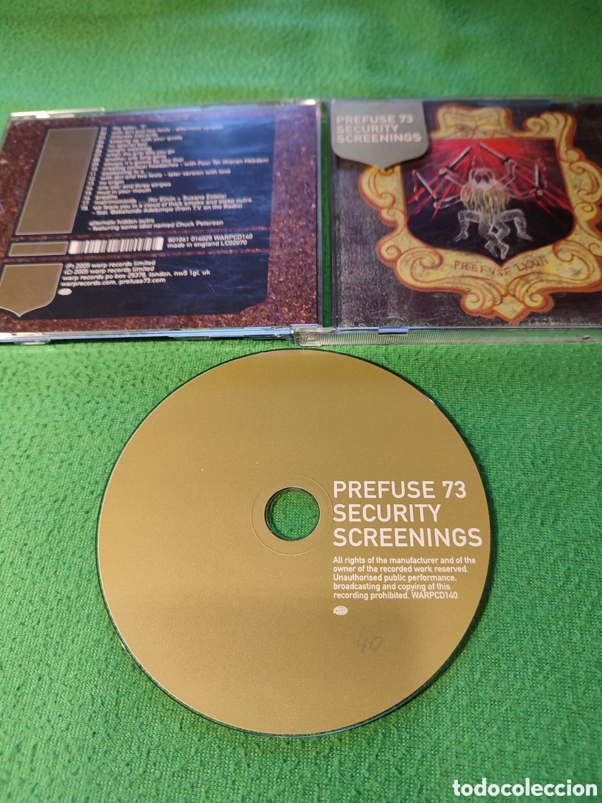 CDs de m&uacute;sica: Prefuse 73 - Security screenings - Foto 2