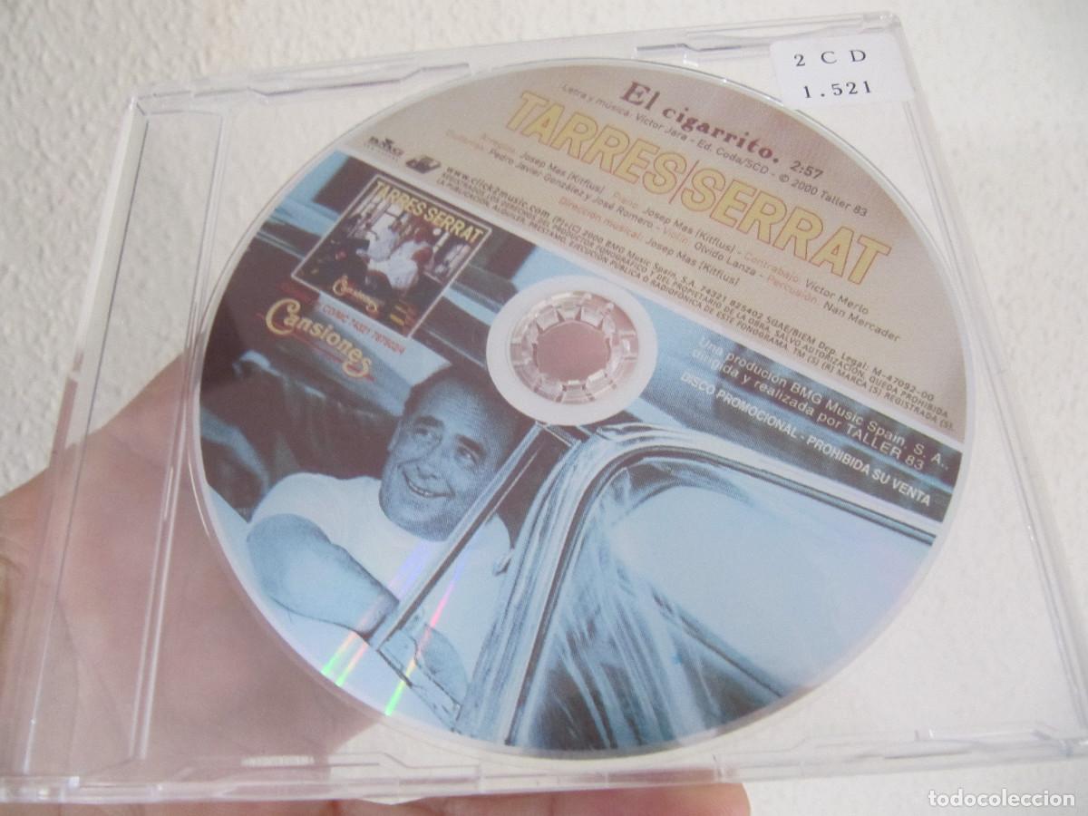 CDs de m&uacute;sica: TARRES / SERRAT - EL CIGARRITO - CD SINGLE - Foto 1