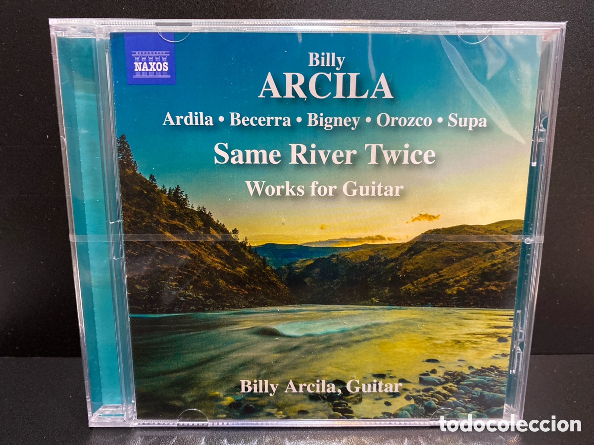 CDs de m&uacute;sica: Billy Arcila - Same River Twice (CD, Album) *Precintado*