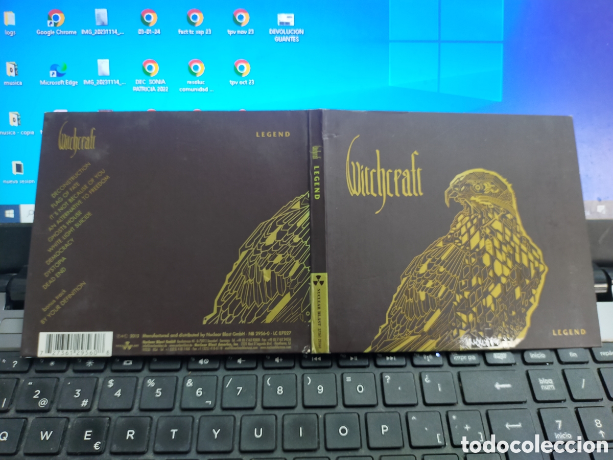 CDs de m&uacute;sica: Witchcraft CD Digipack Legend 2012 - Foto 1