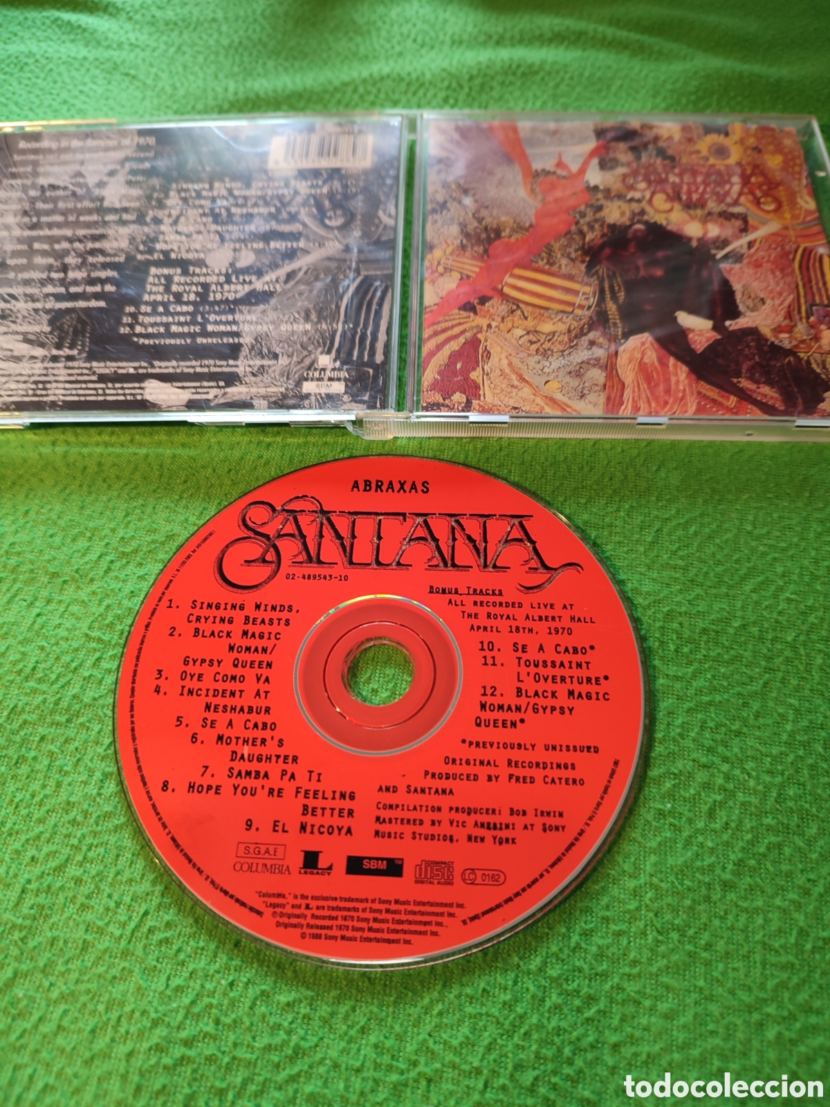 CDs de m&uacute;sica: Santana - Abraxa - Foto 2