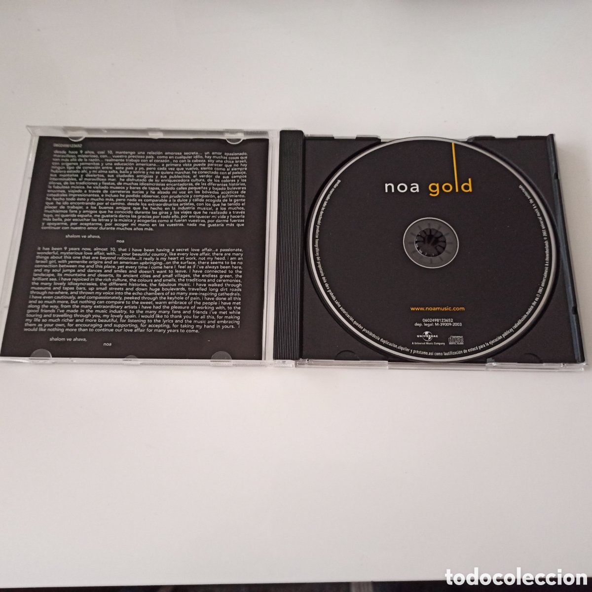CDs de m&uacute;sica: Noa - Gold (CD, Comp) - Foto 2