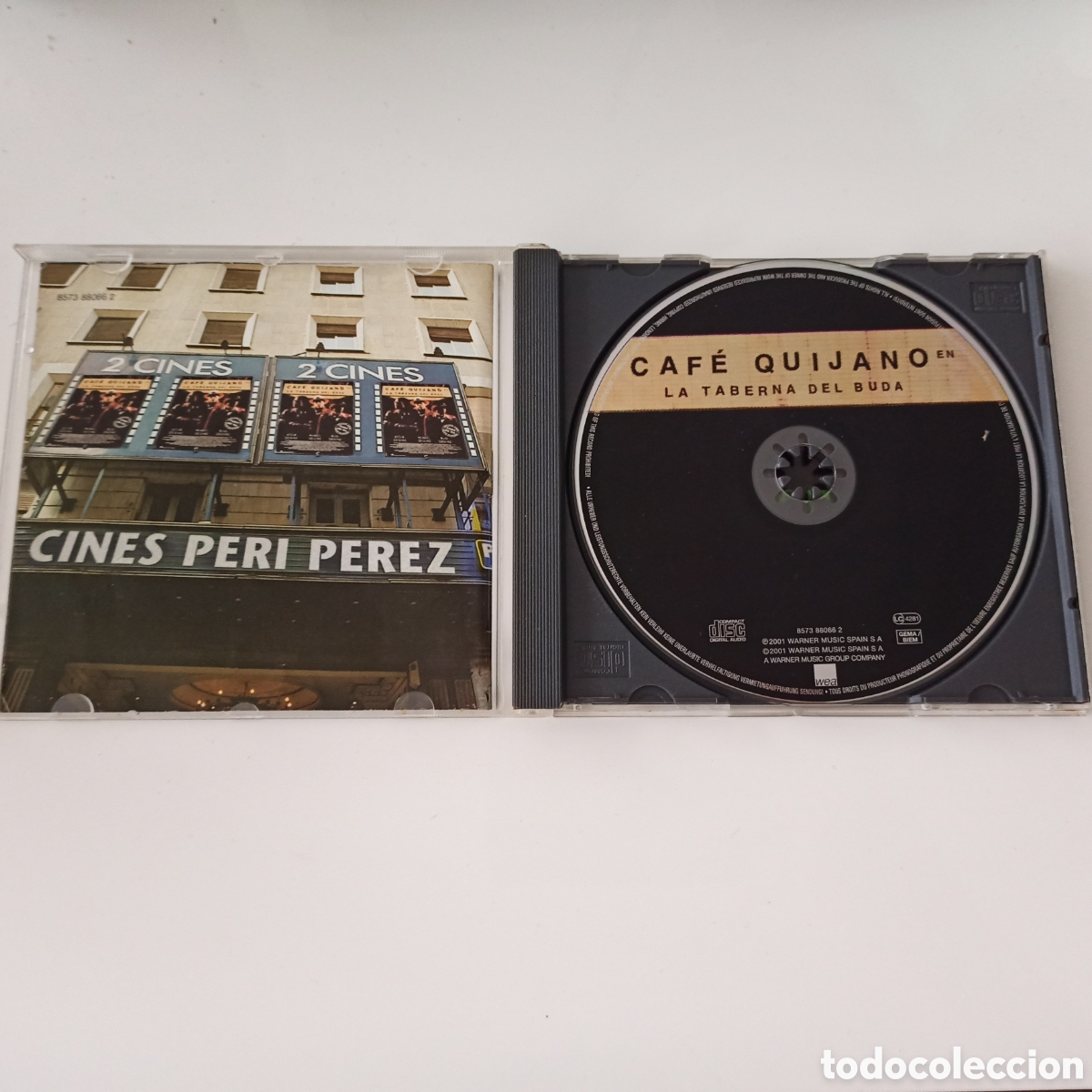 CDs de m&uacute;sica: Caf&eacute; Quijano - La Taberna Del Buda (CD, Album) - Foto 2